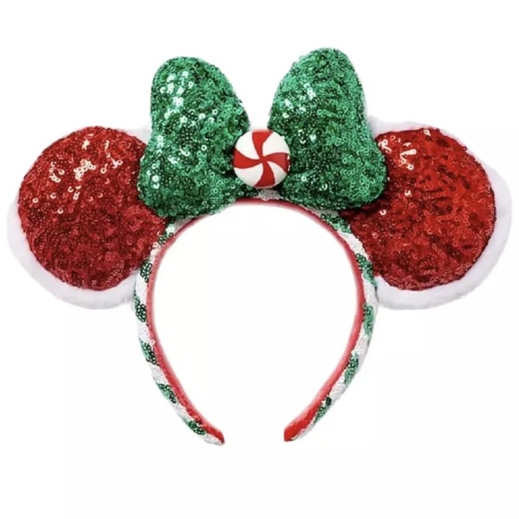 🐭Minnie Mouse Christmas Ears🐭 - Picture 1 of 2